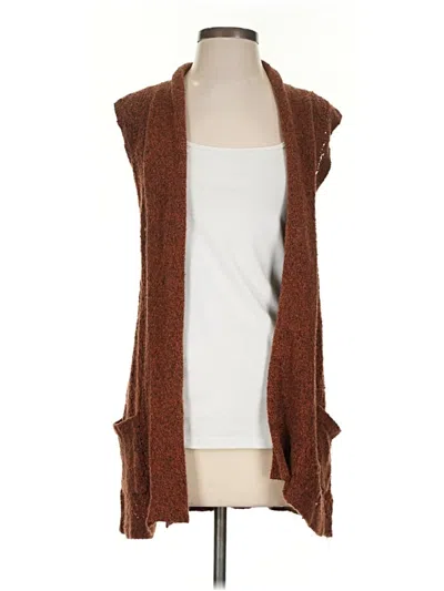 Pre-owned Maurices Sweater Vest In Brown