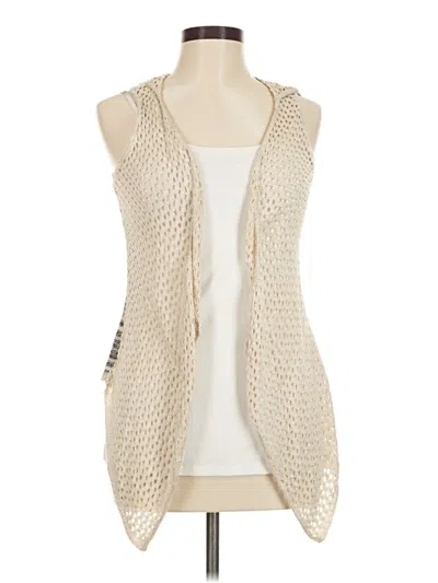 Pre-owned Maurices Sweater Vest In White