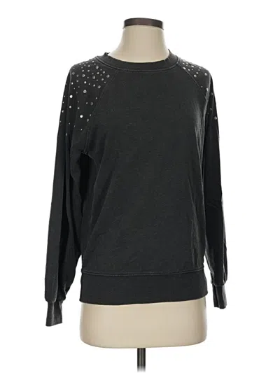 Pre-owned Maurices Sweatshirt In Black
