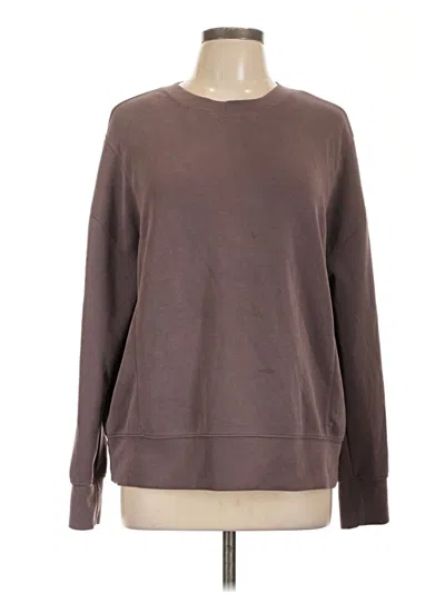 Pre-owned Maurices Sweatshirt In Brown
