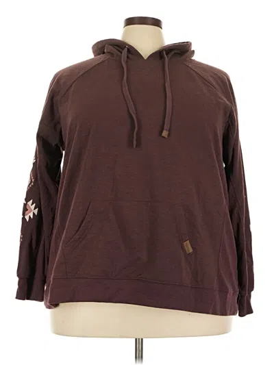 Pre-owned Maurices Sweatshirt In Brown