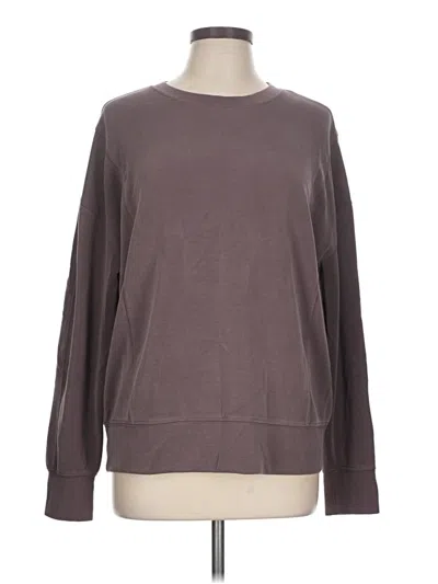 Pre-owned Maurices Sweatshirt In Brown
