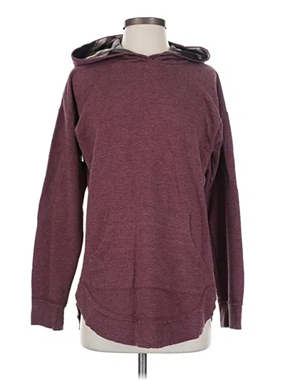 Pre-owned Maurices Sweatshirt In Burgundy