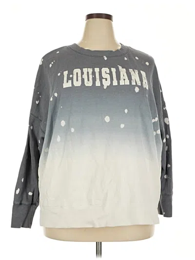 Pre-owned Maurices Sweatshirt In Gray