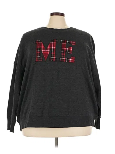Maurices Sweatshirt In Gray