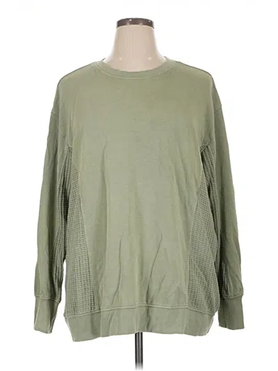 Pre-owned Maurices Sweatshirt In Green