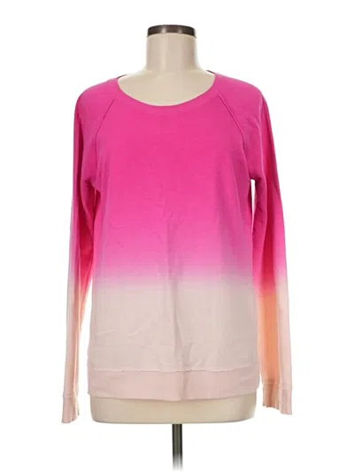 Pre-owned Maurices Sweatshirt In Pink