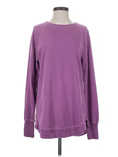 Pre-owned Maurices Sweatshirt In Purple