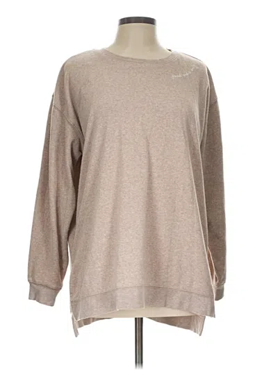 Pre-owned Maurices Sweatshirt In Tan