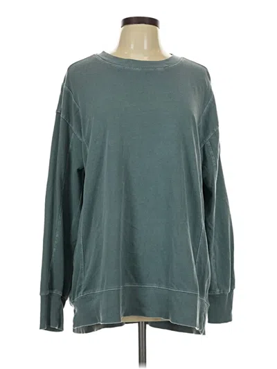 Pre-owned Maurices Sweatshirt In Teal