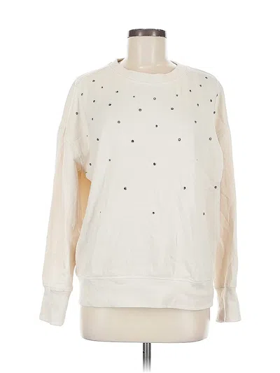 Pre-owned Maurices Sweatshirt In White