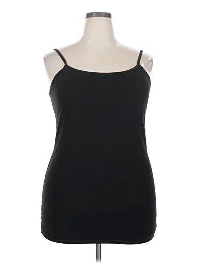 Pre-owned Maurices Tank Top Black Strapless Neckline Tops