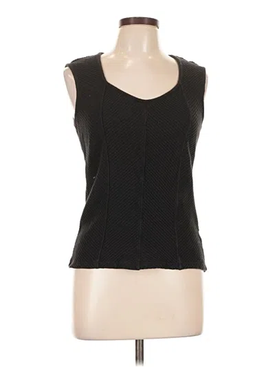 Pre-owned Maurices Tank Top Black Strapless Neckline Tops