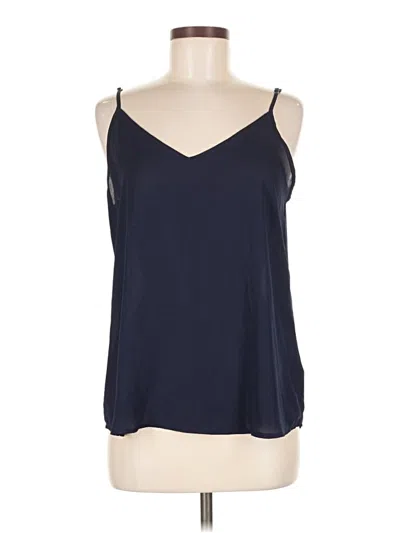 Pre-owned Maurices Tank Top Blue Halter Neckline Tops