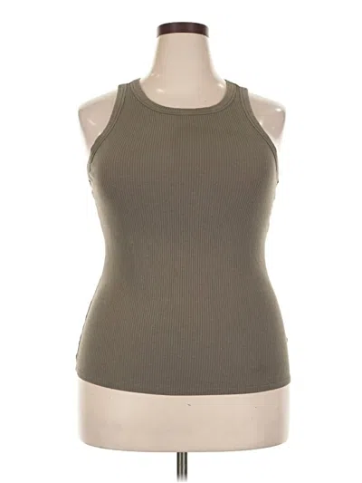 Pre-owned Maurices Tank Top Brown Halter Neckline Tops