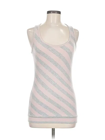 Pre-owned Maurices Tank Top Gray Halter Neckline Tops