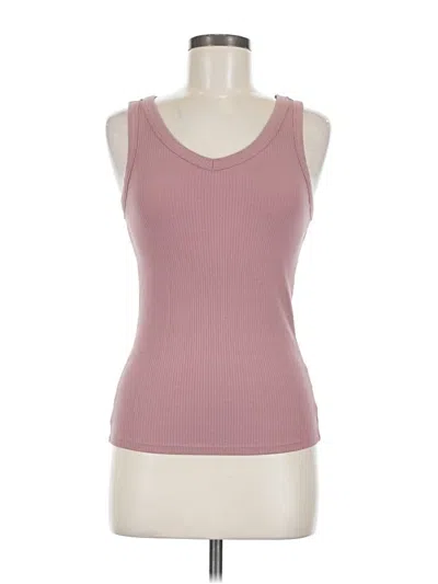 Pre-owned Maurices Tank Top Pink Halter Neckline Tops