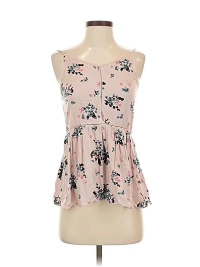 Pre-owned Maurices Tank Top Pink Strapless Neckline Tops