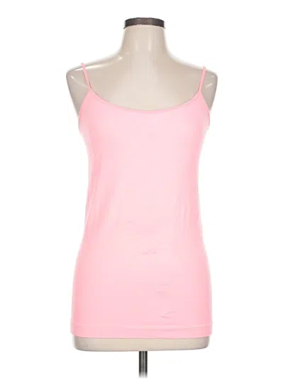 Pre-owned Maurices Tank Top Pink Strapless Neckline Tops
