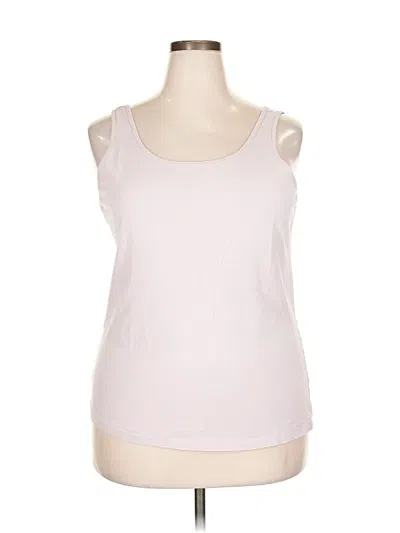 Pre-owned Maurices Tank Top Pink Sweetheart Neckline Tops