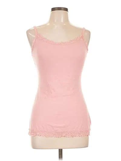 Pre-owned Maurices Tank Top Pink Sweetheart Neckline Tops