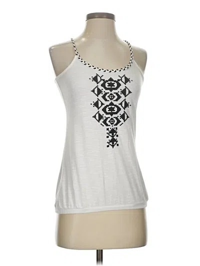 Pre-owned Maurices Tank Top Silver Halter Neckline Tops