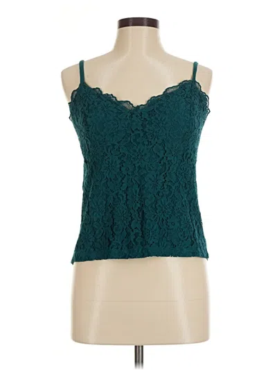Maurices Tank Top Teal Strapless Neckline Tops
