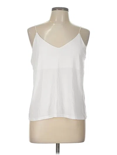 Pre-owned Maurices Tank Top White Halter Neckline Tops