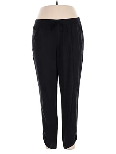 Pre-owned Maurices Track Pants In Black