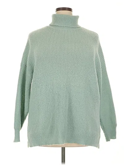 Pre-owned Maurices Turtleneck Sweater In Blue