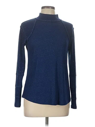 Pre-owned Maurices Turtleneck Sweater In Blue