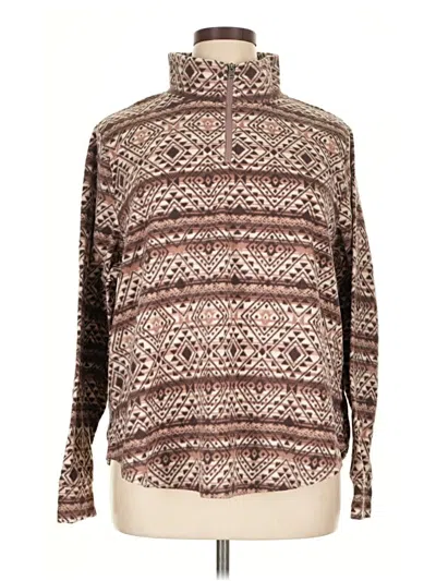 Pre-owned Maurices Turtleneck Sweater In Brown