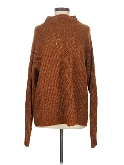 Pre-owned Maurices Turtleneck Sweater In Brown
