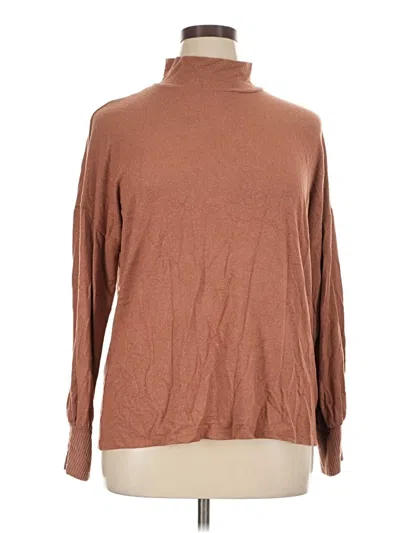 Pre-owned Maurices Turtleneck Sweater In Brown