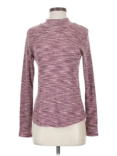 Pre-owned Maurices Turtleneck Sweater In Burgundy