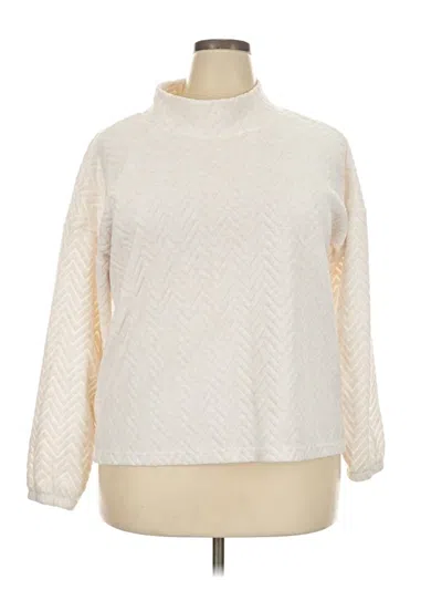 Pre-owned Maurices Turtleneck Sweater In Ivory