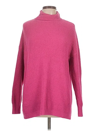 Pre-owned Maurices Turtleneck Sweater In Pink