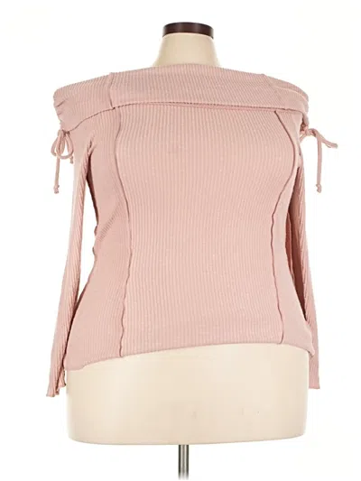 Pre-owned Maurices Turtleneck Sweater In Pink
