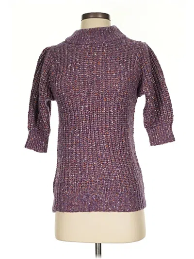 Pre-owned Maurices Turtleneck Sweater In Purple