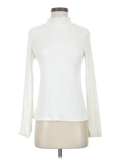 Pre-owned Maurices Turtleneck Sweater In White
