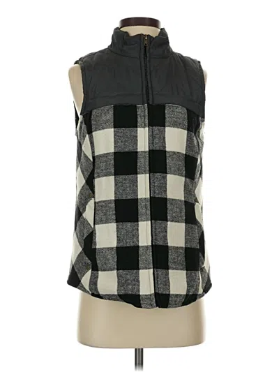 Pre-owned Maurices Vest In Black
