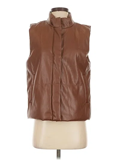 Pre-owned Maurices Vest In Brown
