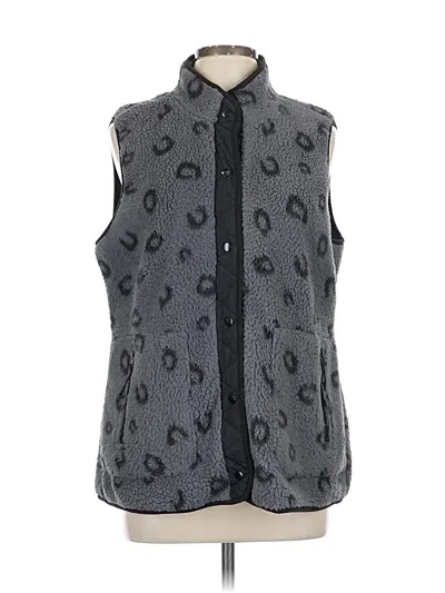 Pre-owned Maurices Vest In Gray