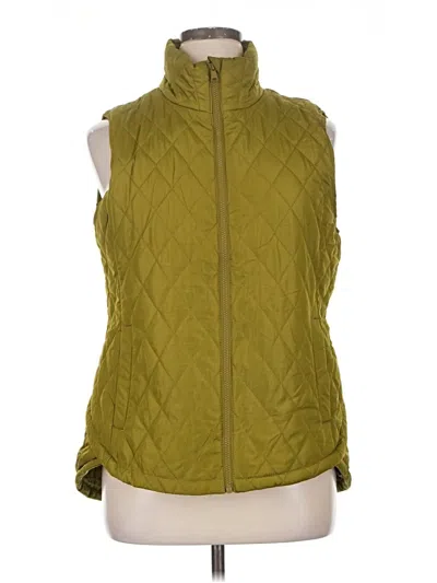 Pre-owned Maurices Vest In Green