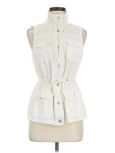 Pre-owned Maurices Vest In Ivory