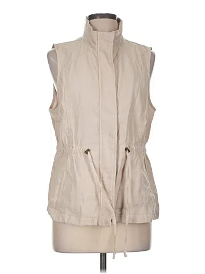 Pre-owned Maurices Vest In Ivory