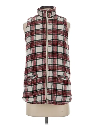 Pre-owned Maurices Vest In Red