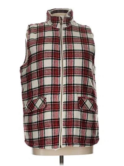 Pre-owned Maurices Vest In Red