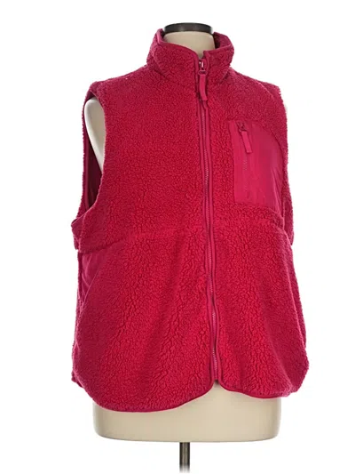 Pre-owned Maurices Vest In Red
