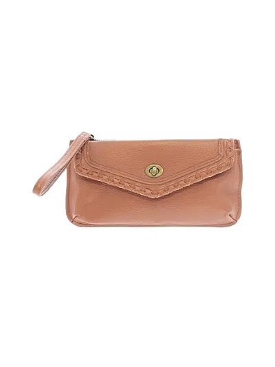 Pre-owned Maurices Wristlet In Tan